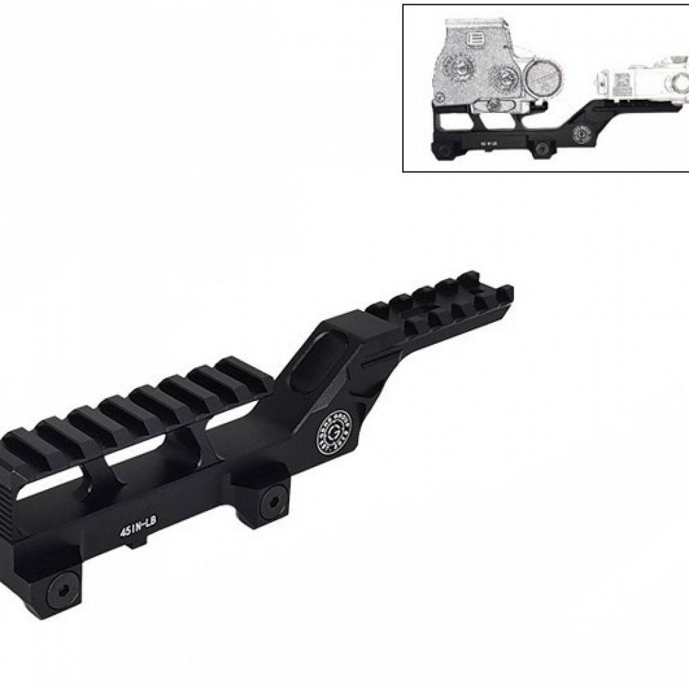 EG GBRS HYDRA GEN.2 повышающий маунт с пикатинни+ кейс чёрный
