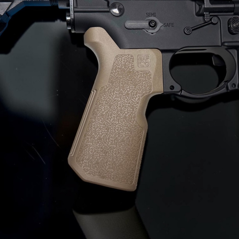 Прямая пистолетная рукоять kung Fu DieFree FDE