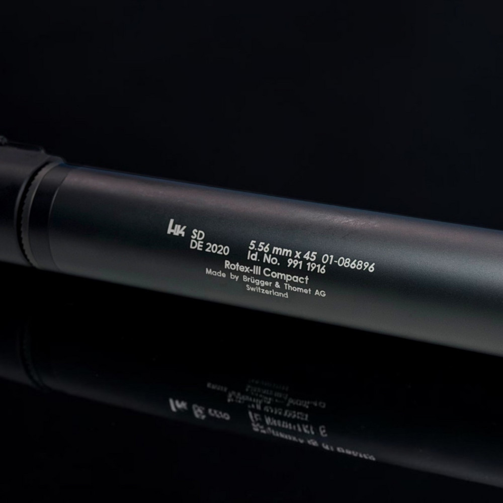 Глушитель B&T Rotex 3 со стальным пламегасителем 225мм