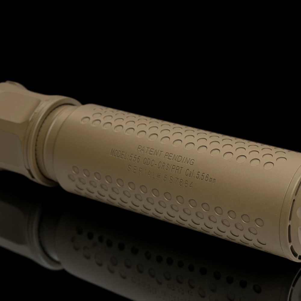 KAC QDC 5.56 Premium быстросьёмный глушитель TAN